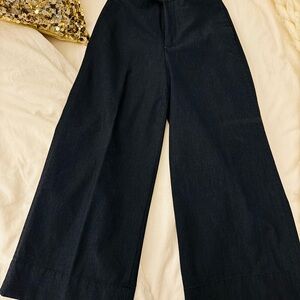 Wide-Leg Jean Pants